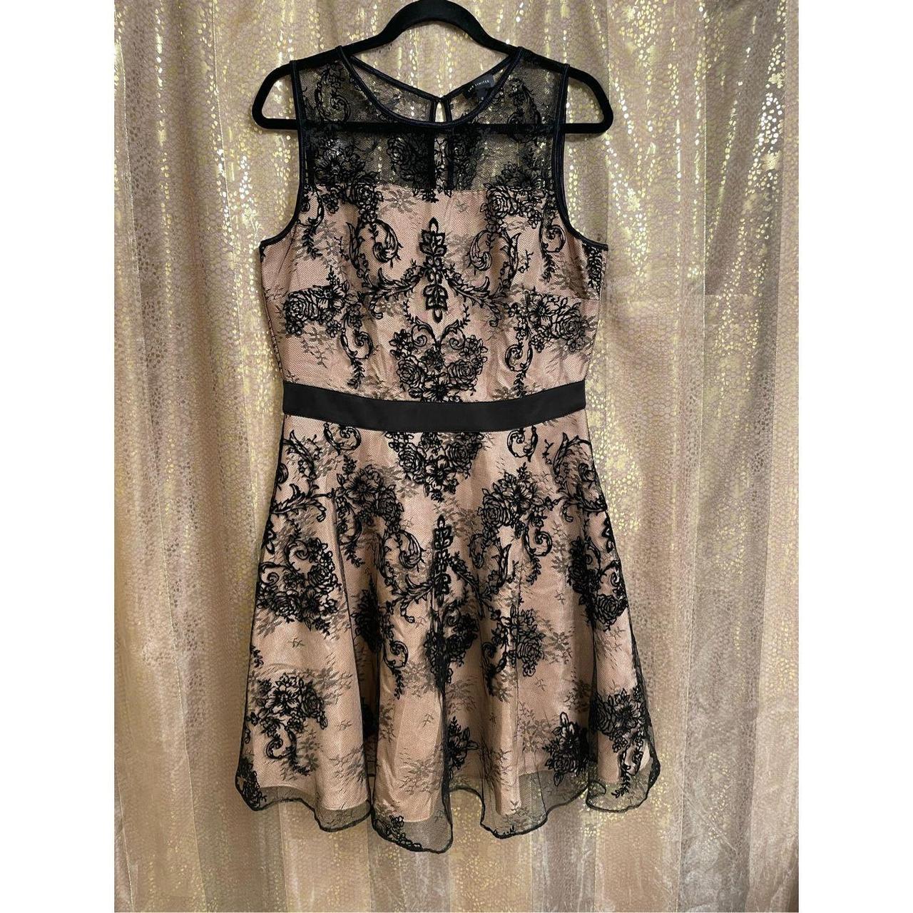 The Limited absolutely STUNNING black lace dress. Depop