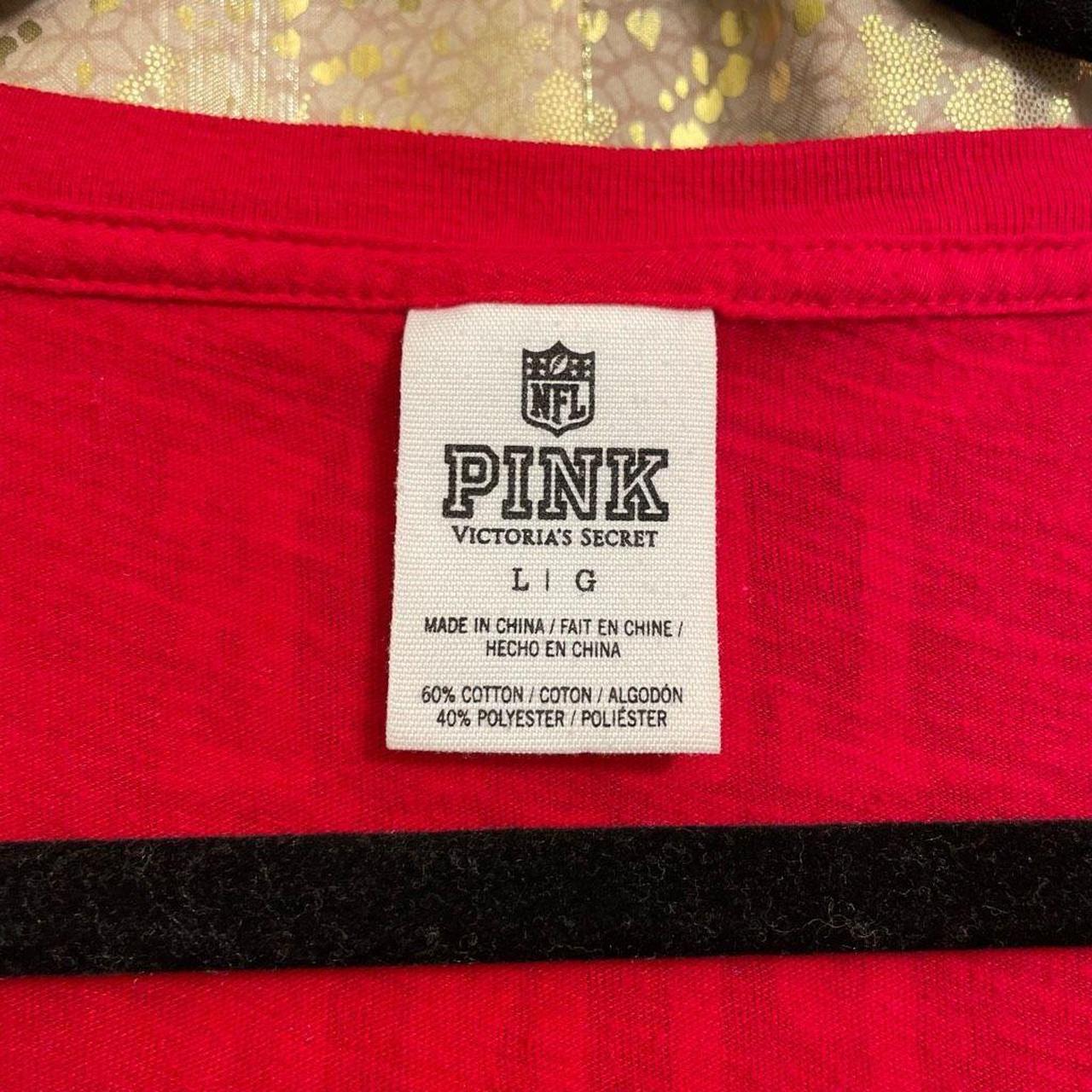 PINK Victorias Secret SF 49ers NFL Red Gold - Depop