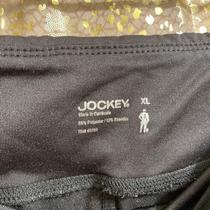 Jockey Shiny Black Full Length Active Leggings, - Depop