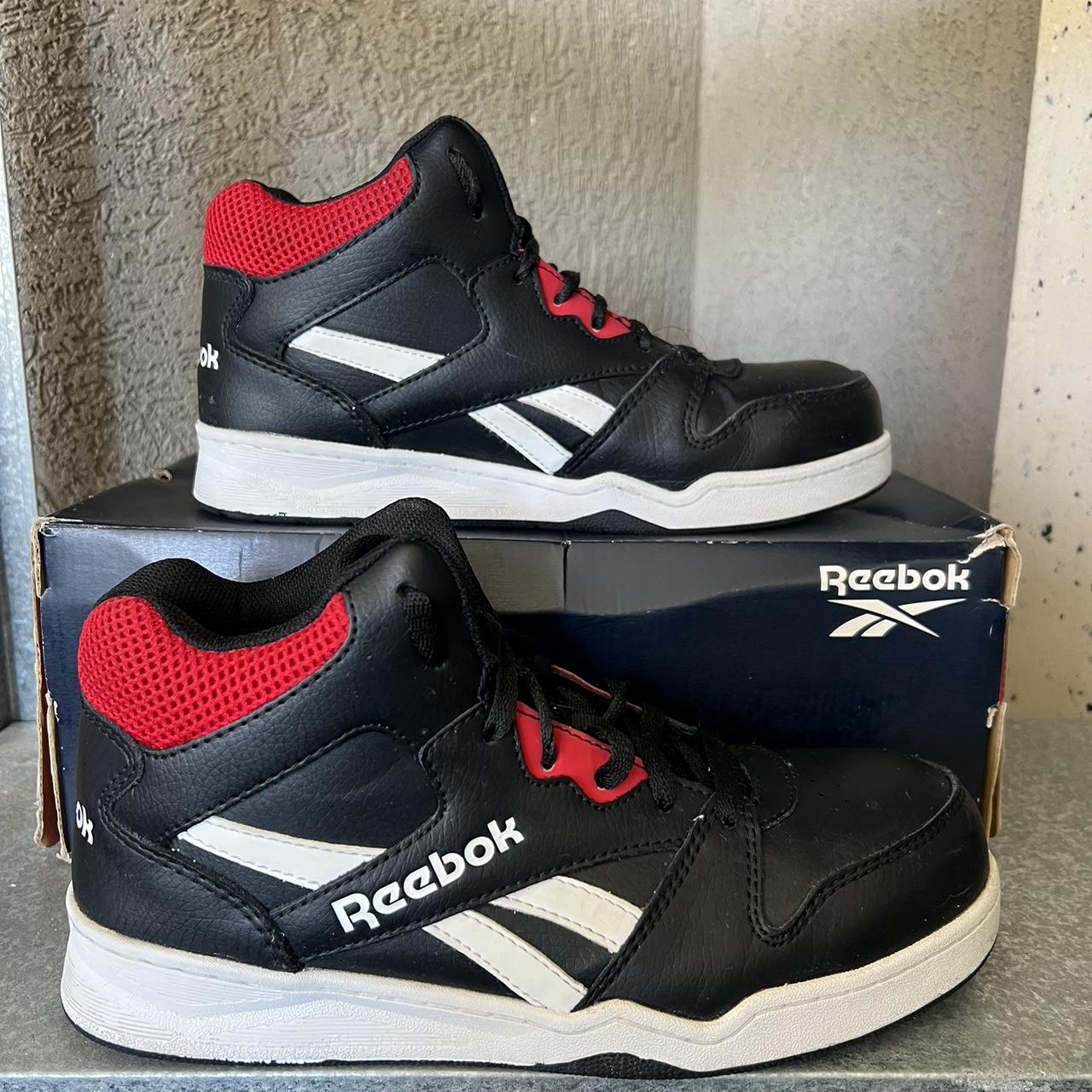 Reebok freestyle hi on sale mens red