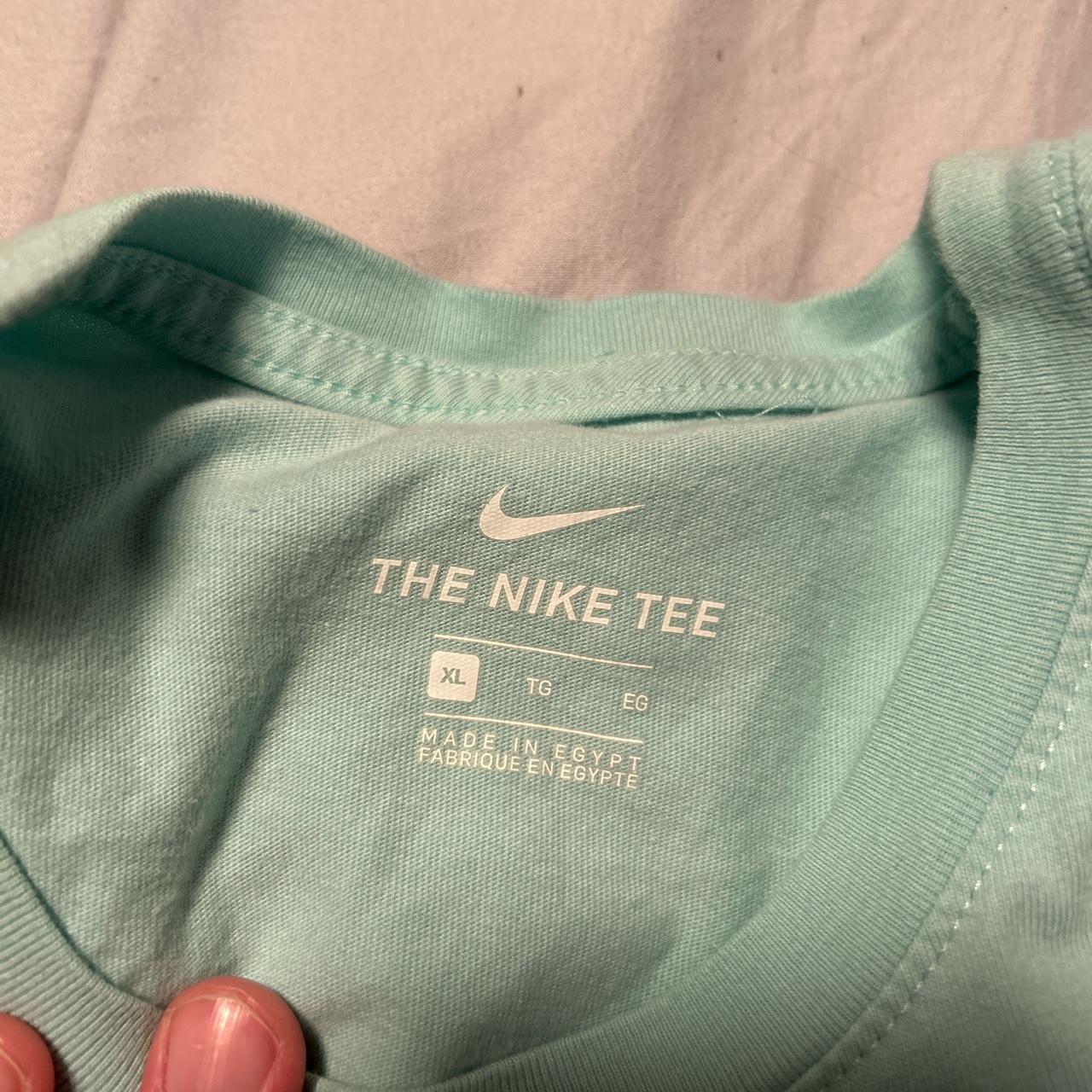 Mint Green Nike TShirt Size XL Great material Depop
