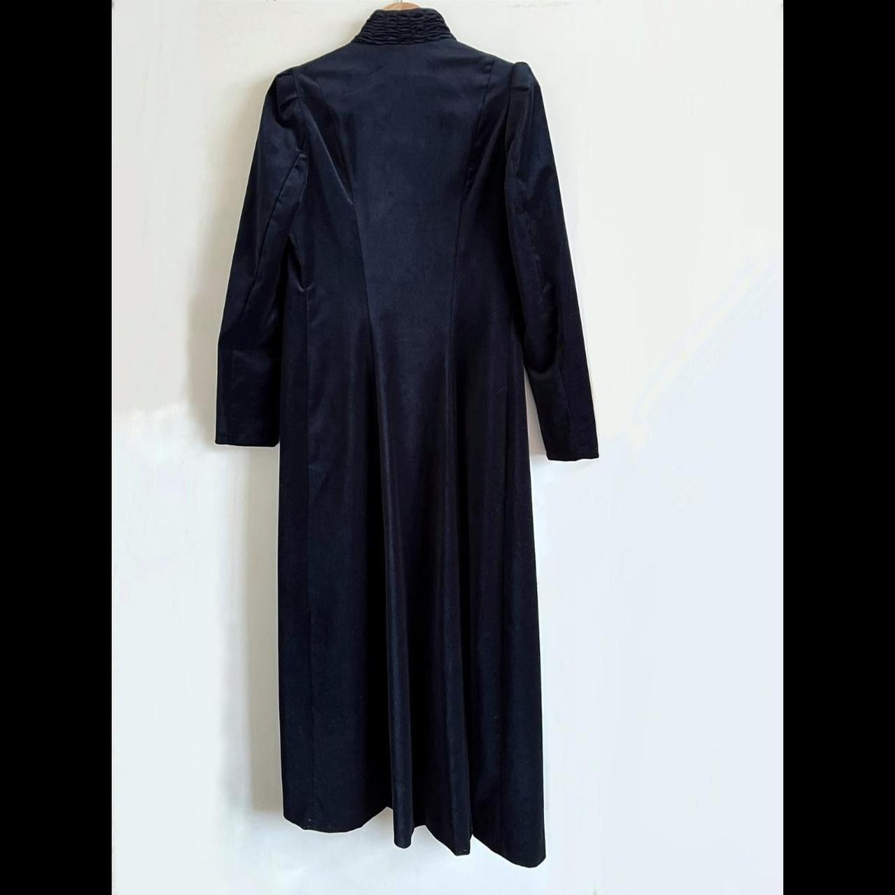New with tags Zara x Kate Moss long blue velvet coat | Depop New with tags Zara x Kate Moss long blue velvet coat | Depop