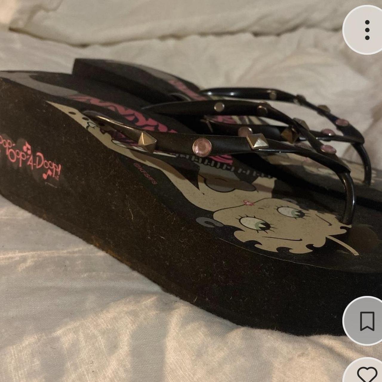 betty boop platform sandals