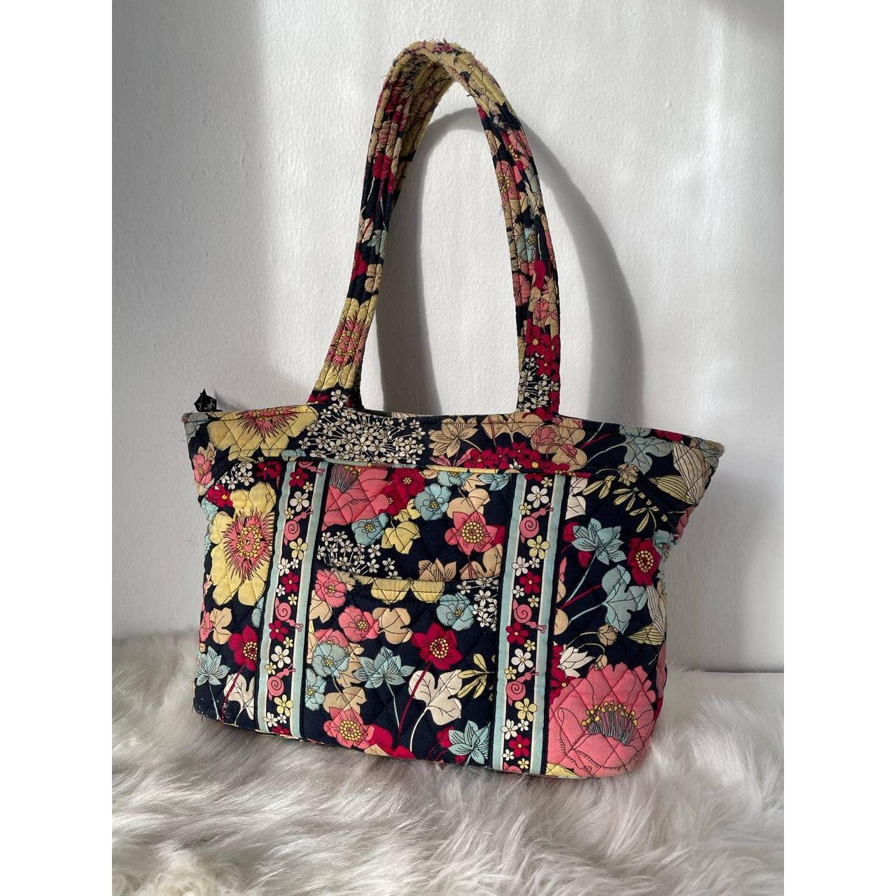 Vera Bradley Floral Handbag! Colorful tote/handbag. - Depop