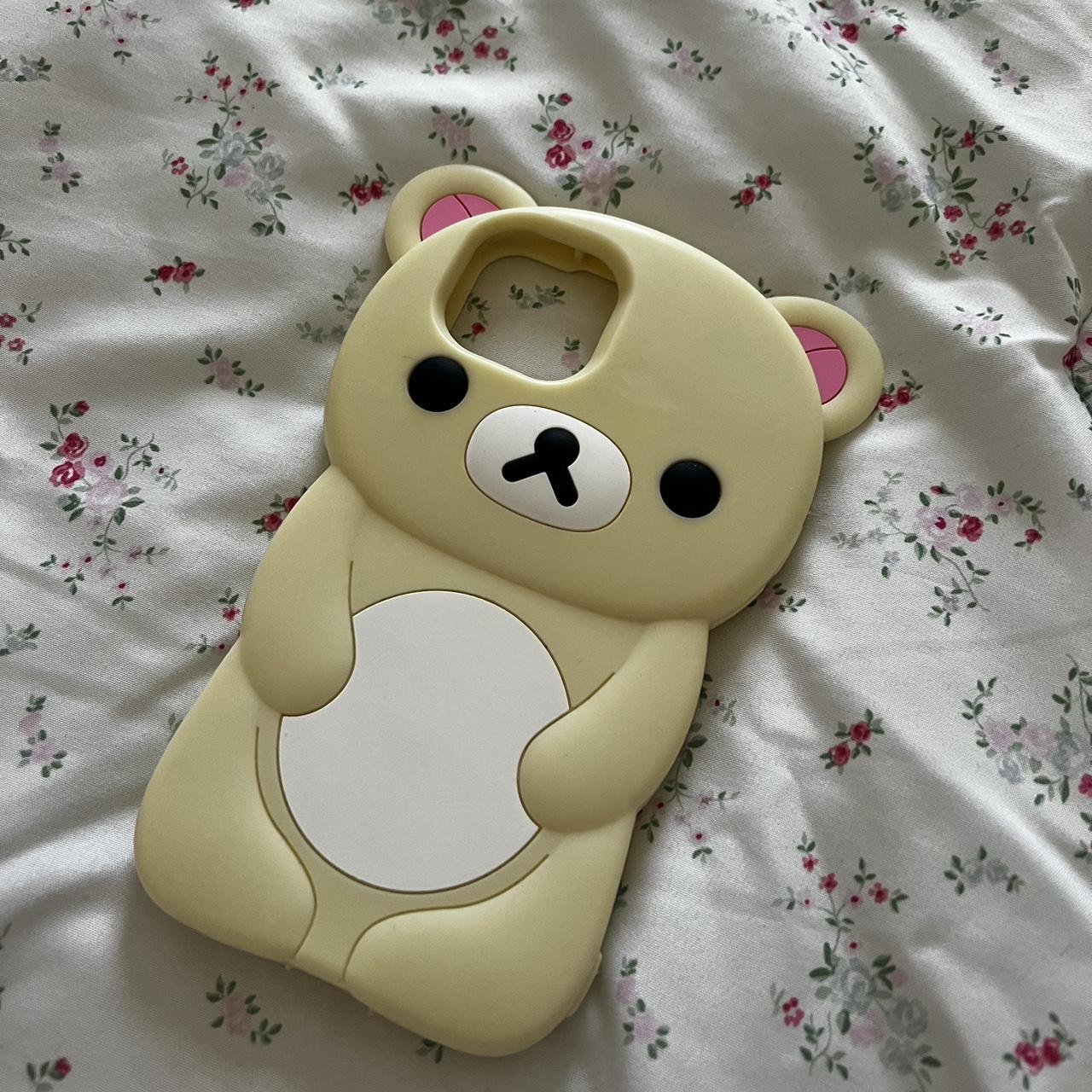 adorable korilakkuma silicone phone case ! Fits... Depop