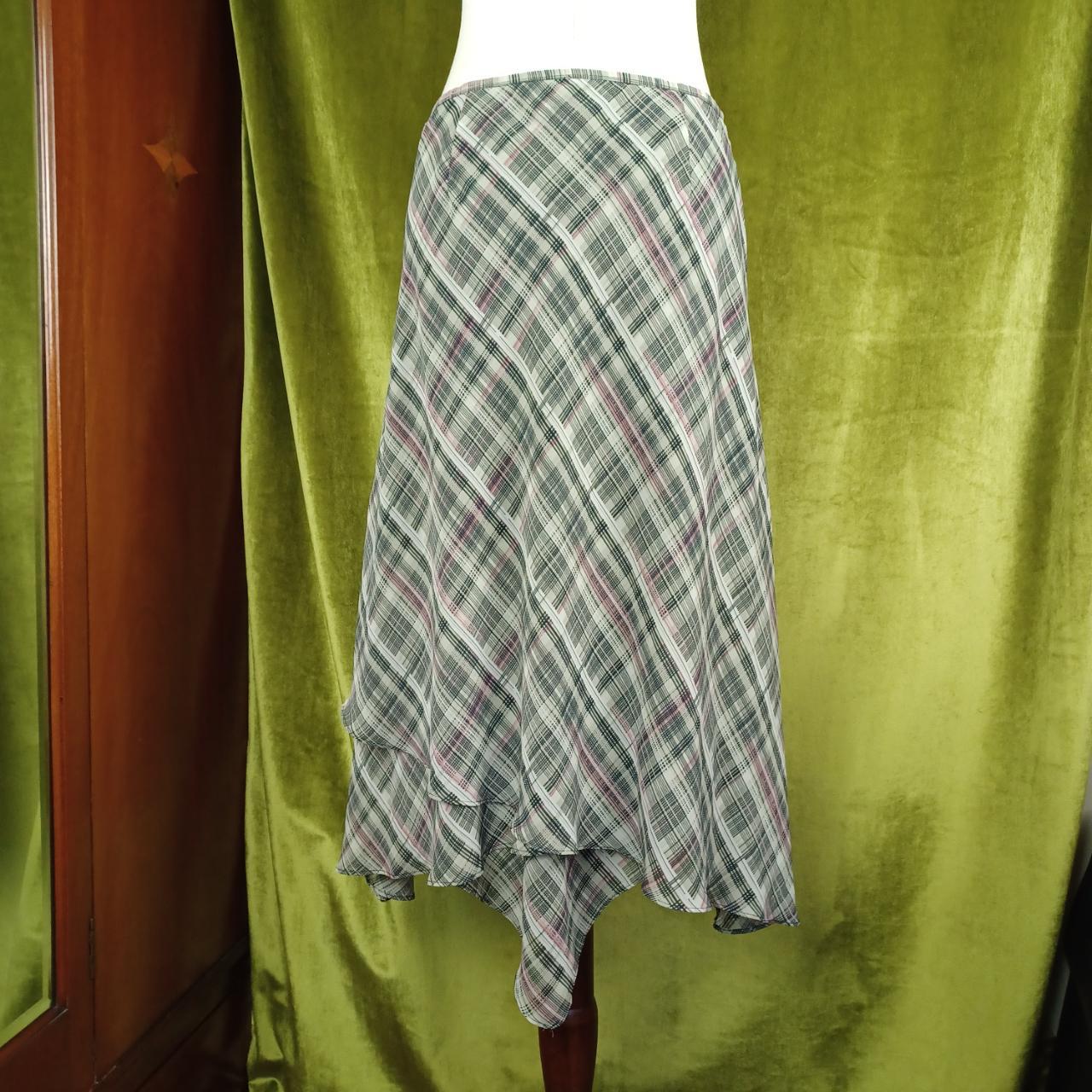 Evan Picone Women's Black and Tan Skirt (2)