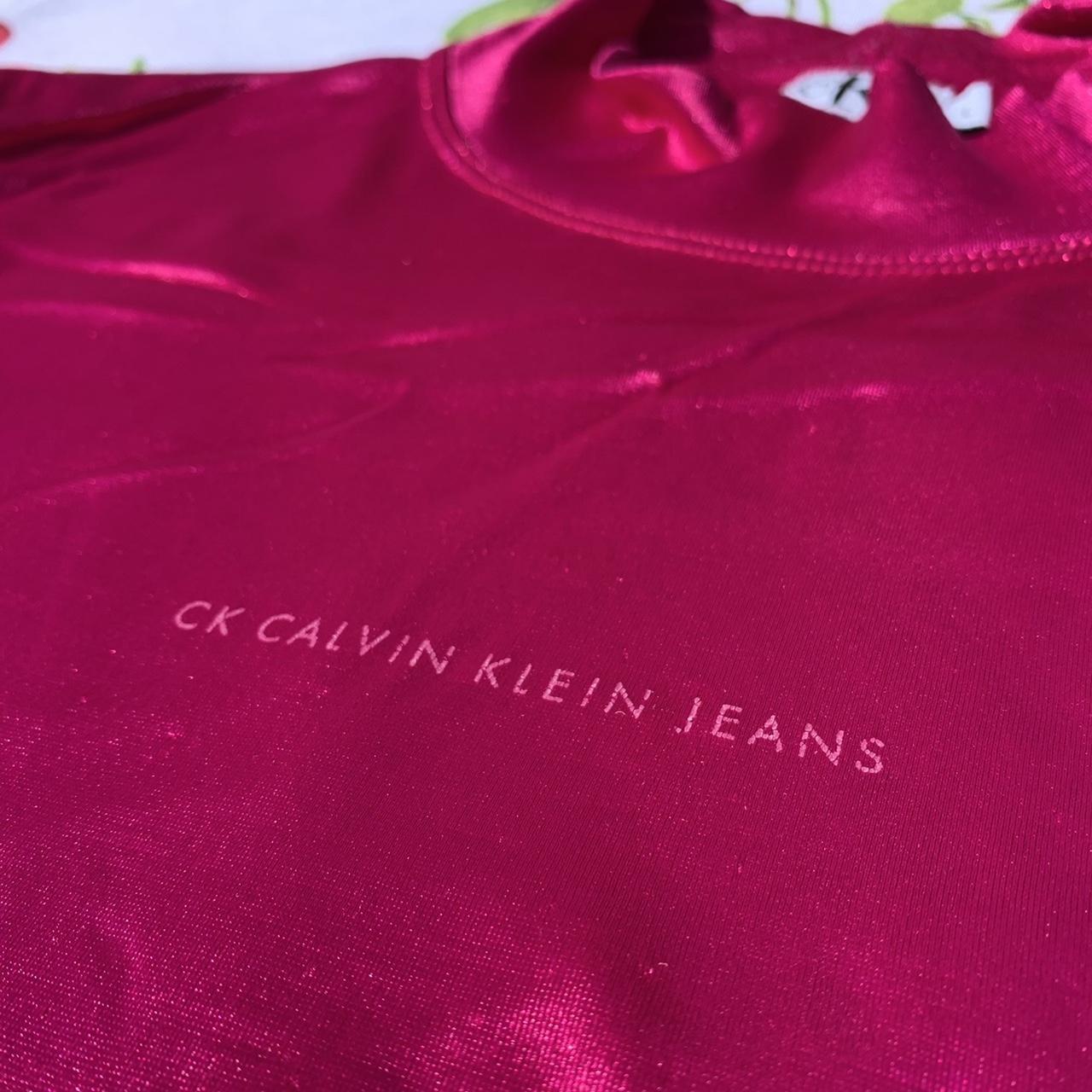 CK Calvin Klein Women's Pink Shirt (2)