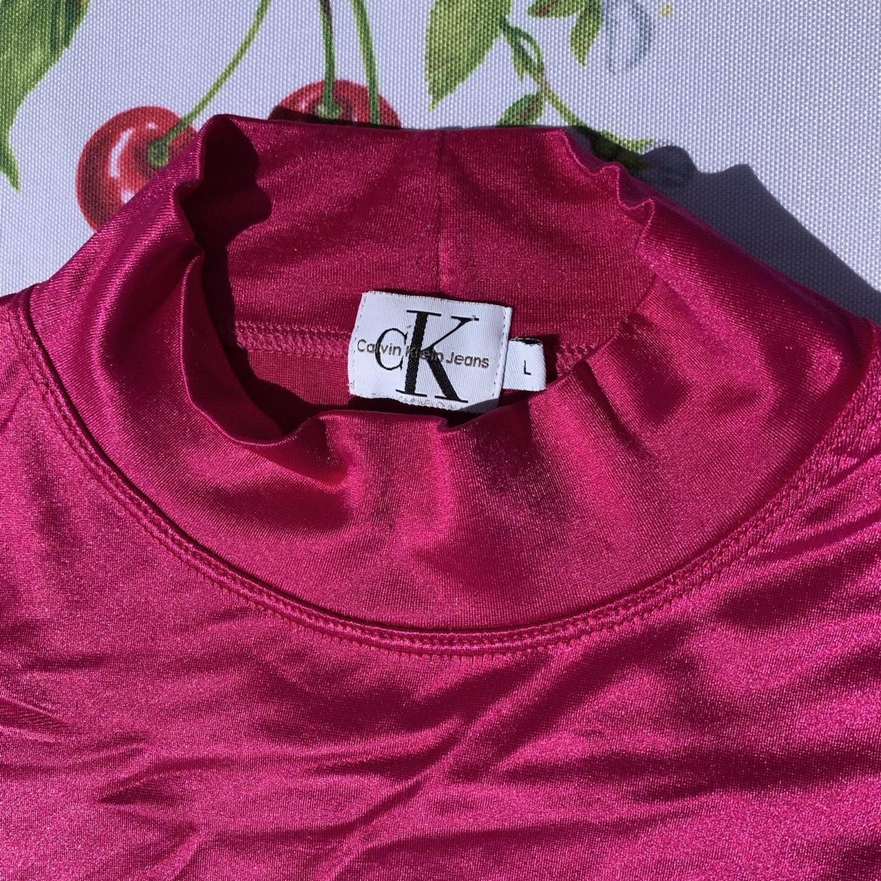 CK Calvin Klein Women's Pink Shirt (3)