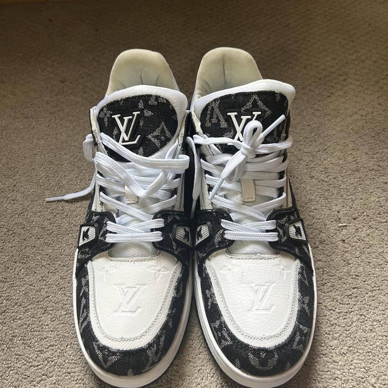 Louis Vuitton Trainers. Good condition , need gone... - Depop