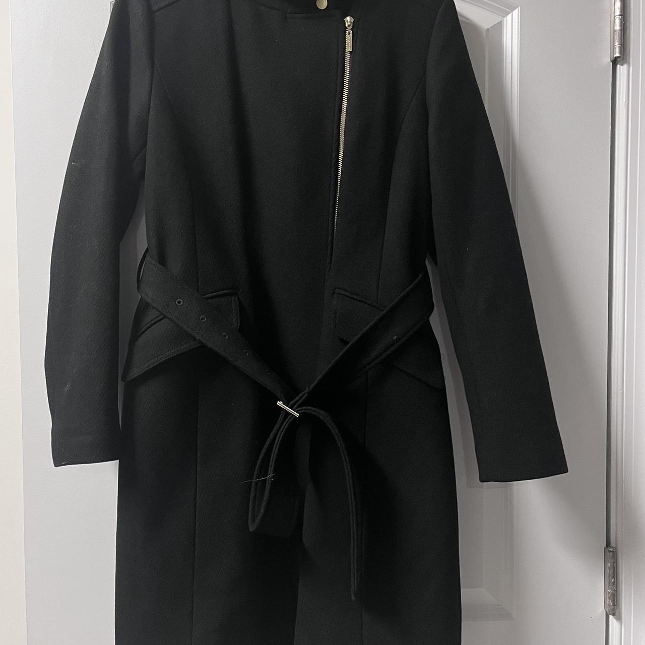 Cole haan black clearance coat