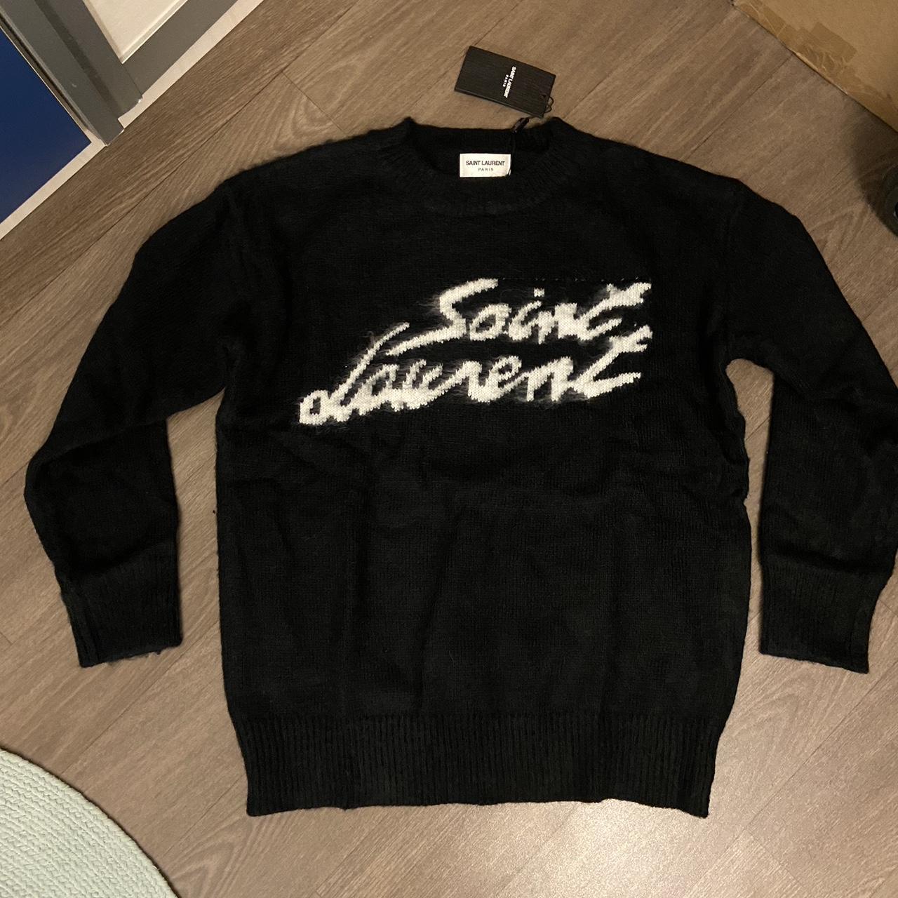 Yves saint laurent mohair 90's knit en taille m | Depop