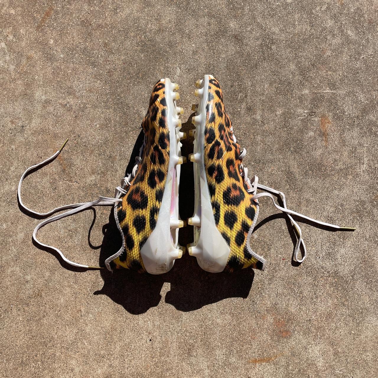 Leopard print football on sale boots