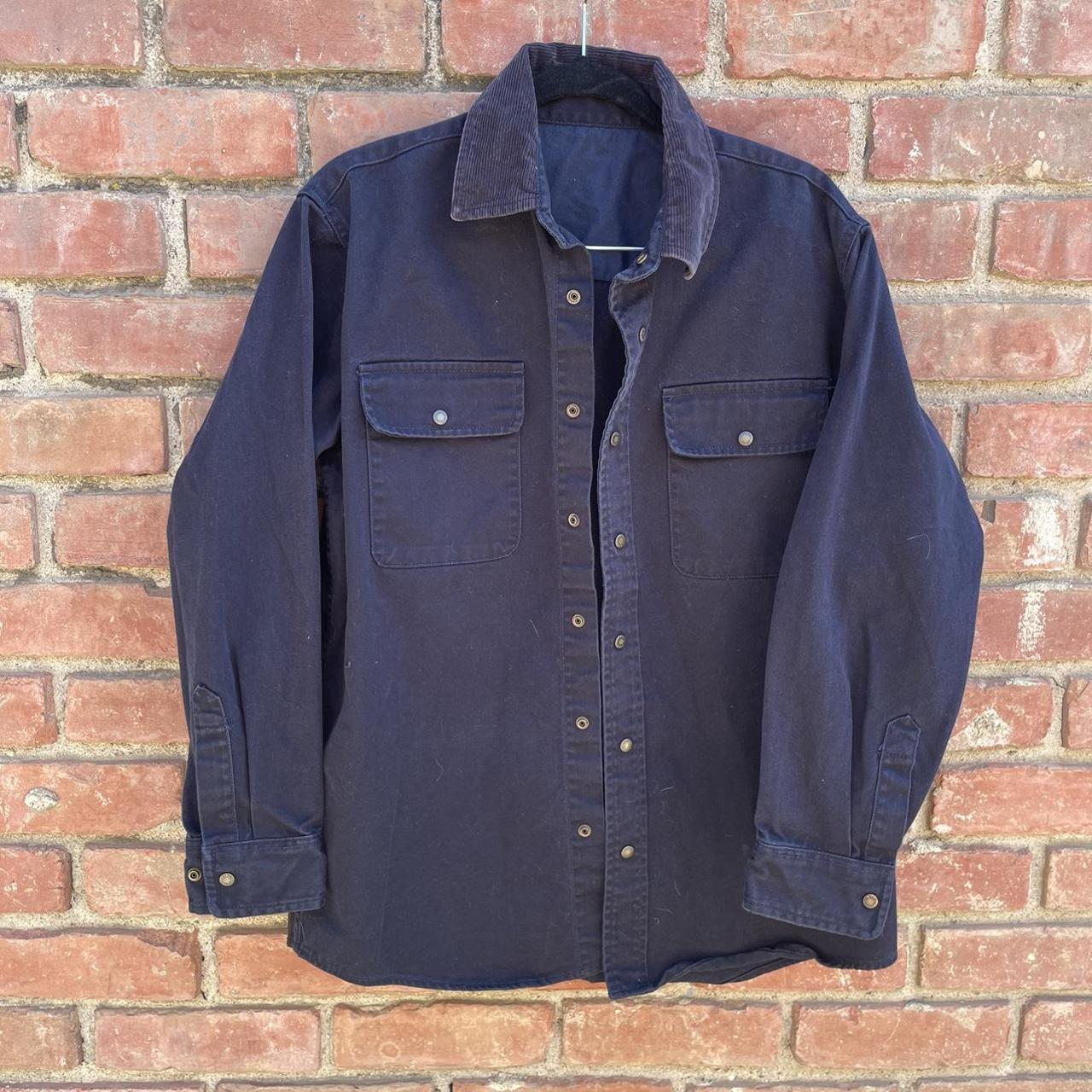 Brandy Melville Women's Navy Jacket Depop