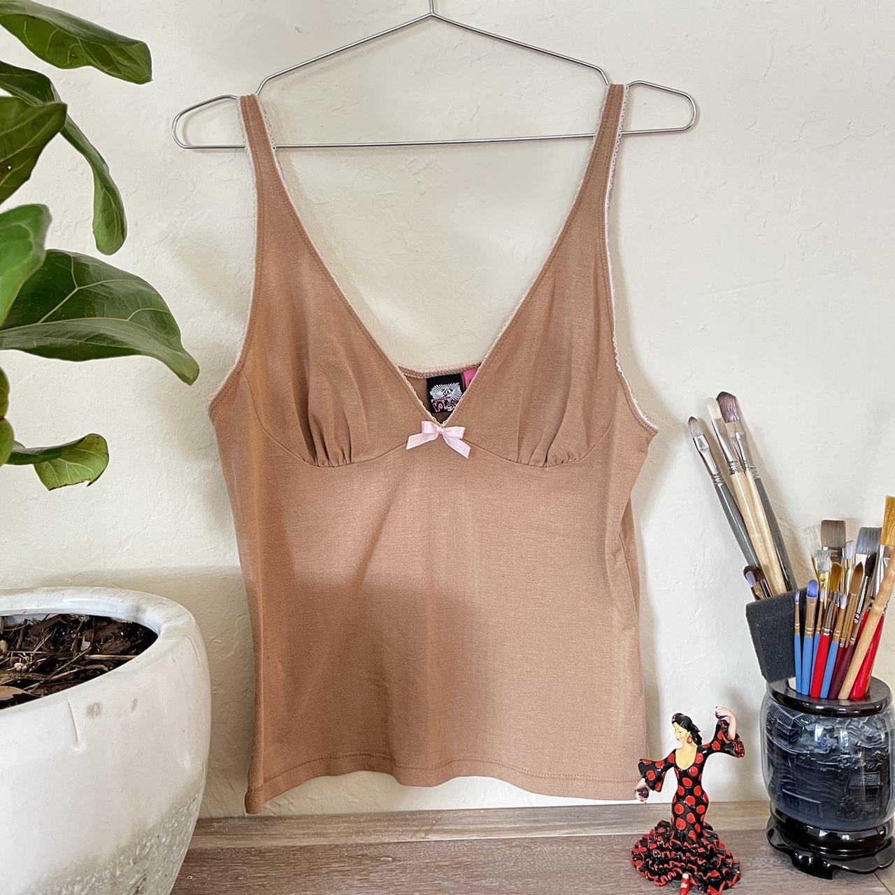 Silhouette Camisole In Rose Tan