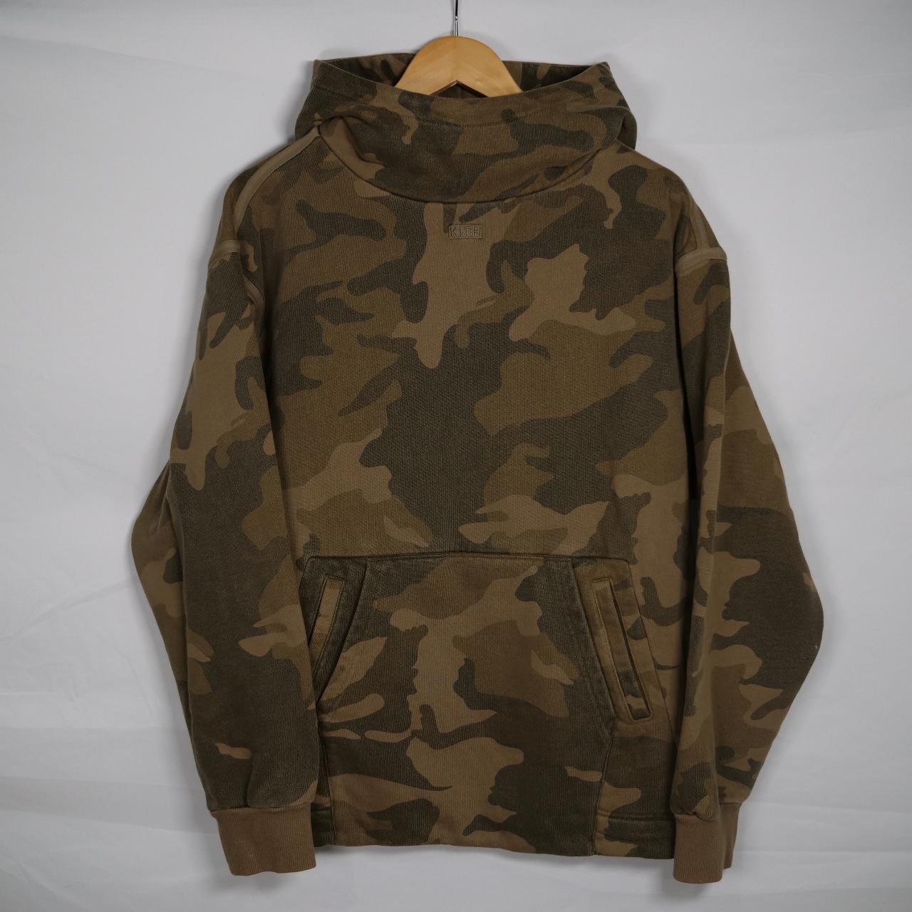 NWOT Kith Double Pocket Woodland Camo Hoodie Never Worn Depop