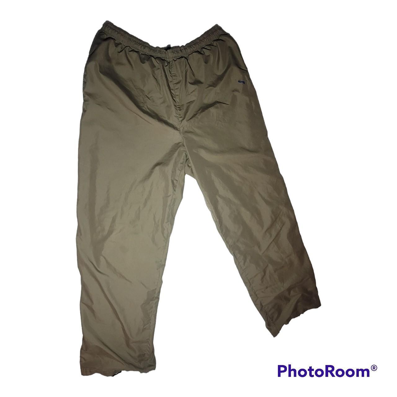 Nike Men's Black and Khaki Joggerstracksuits Depop