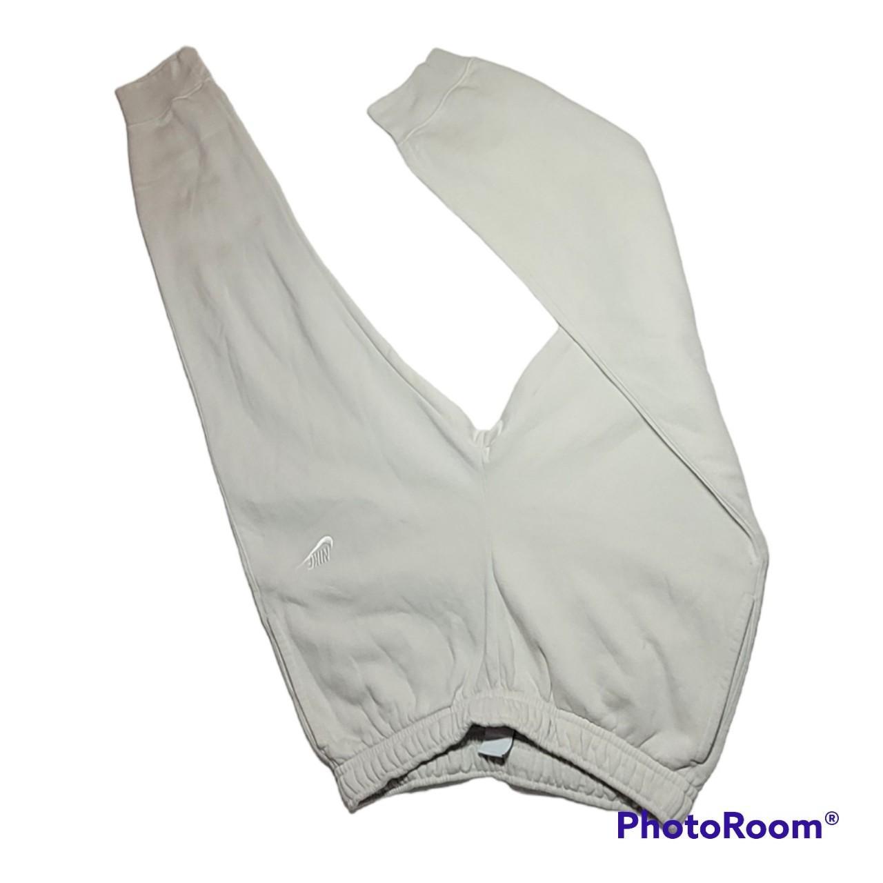 Nike Men's Cream Joggerstracksuits Depop