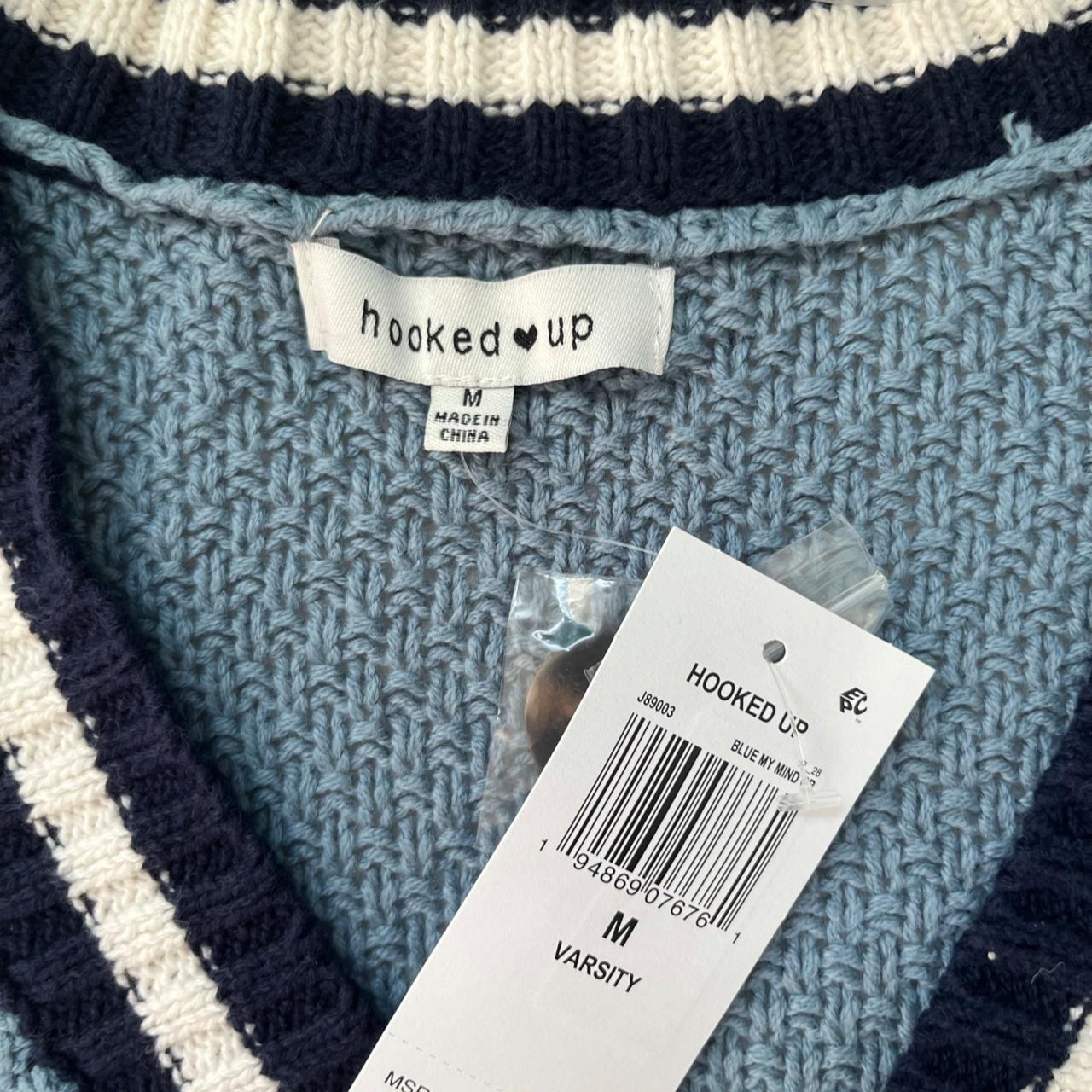 Hooked Up by IOT Women's Blue Jumper (3)
