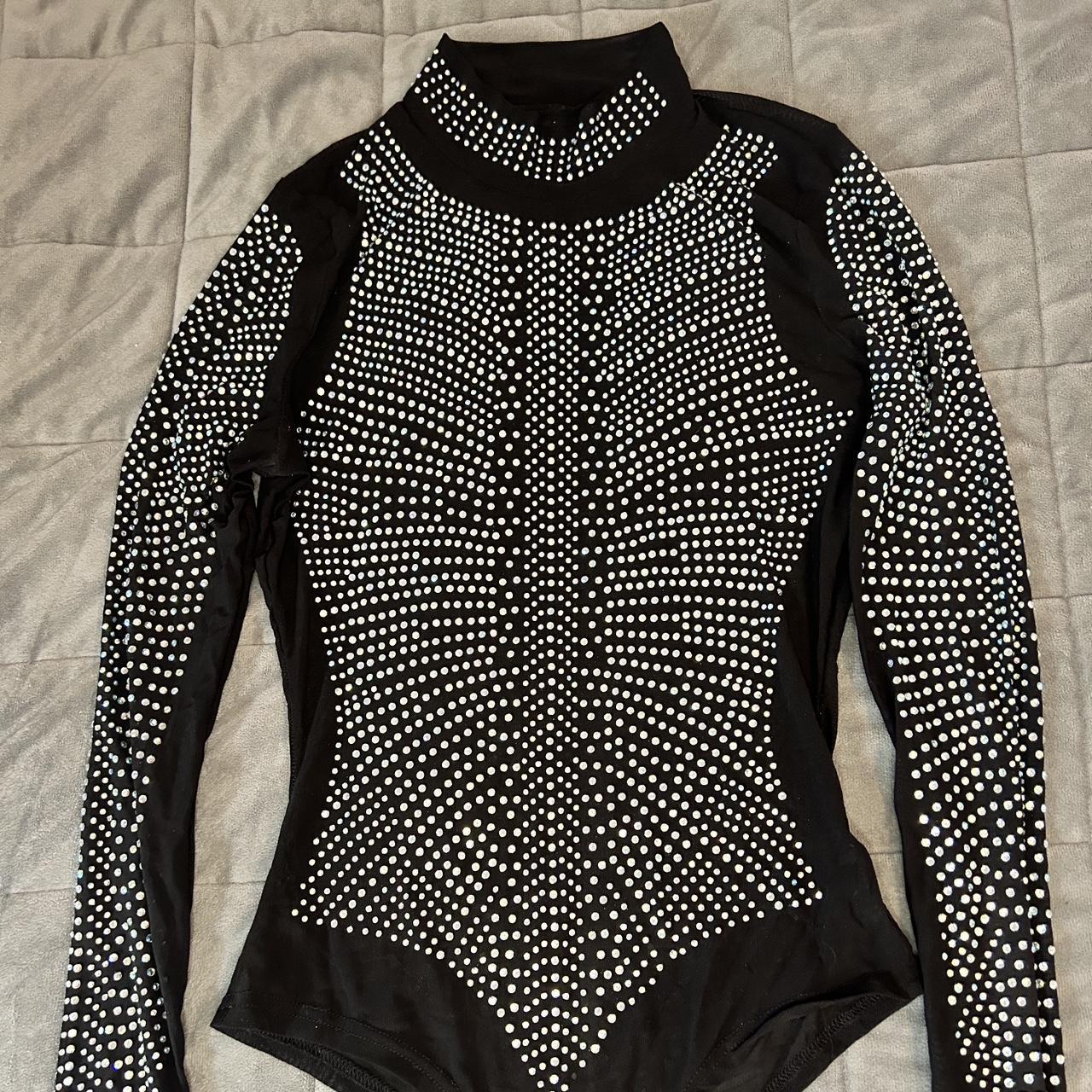 Mesh Sequin bodysuit