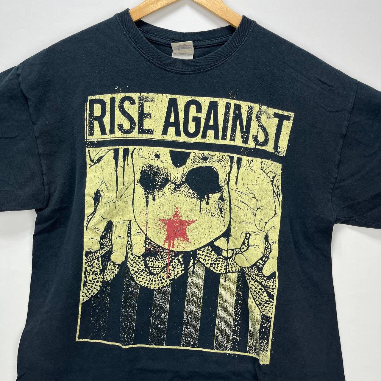 Vintage Rise Against Band T shirt Large PLEASE... Depop