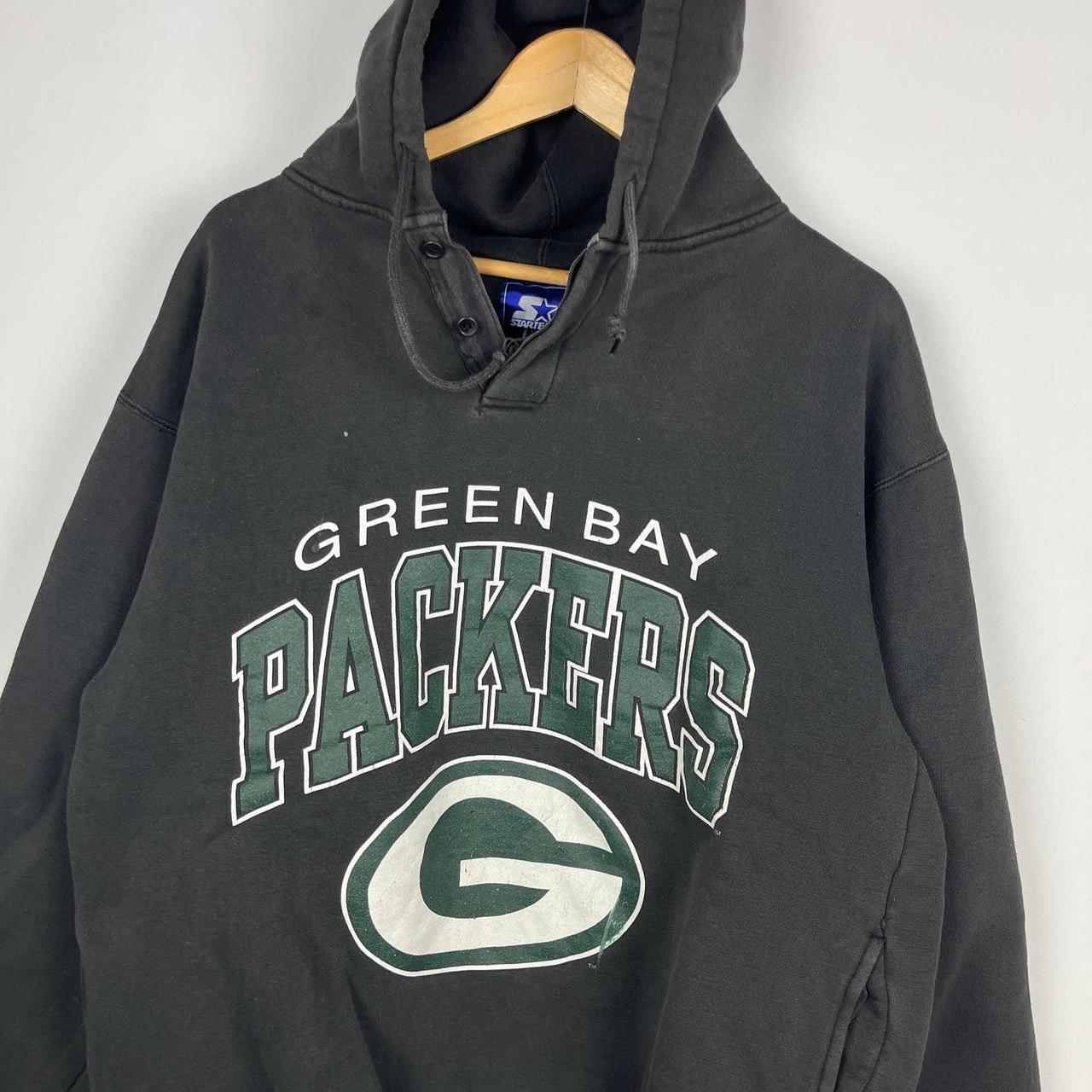 Vintage 90s Starter Green Bay Packers Hoodie. - Depop