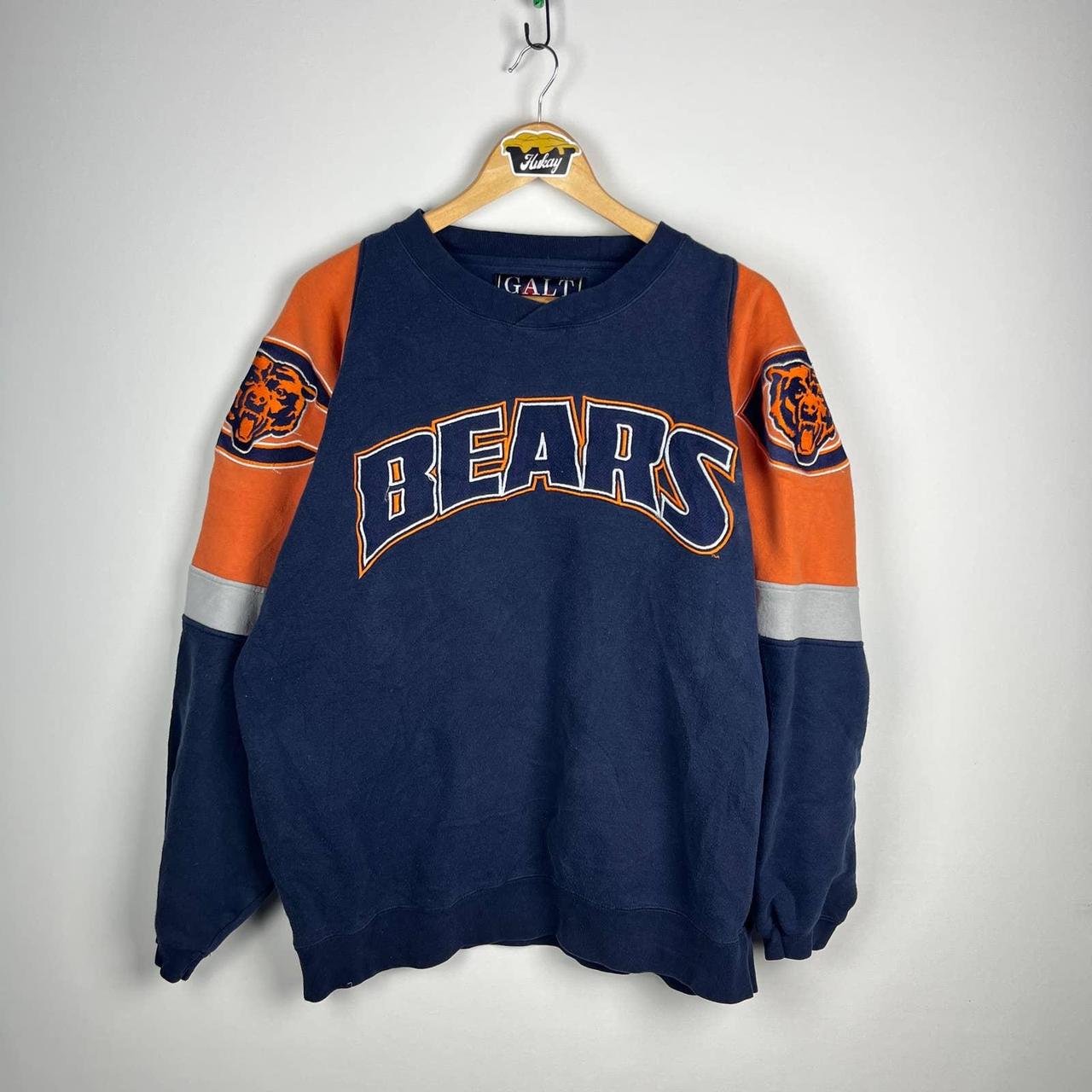 Vintage 90s Chicago Bears Crewneck Hoodie