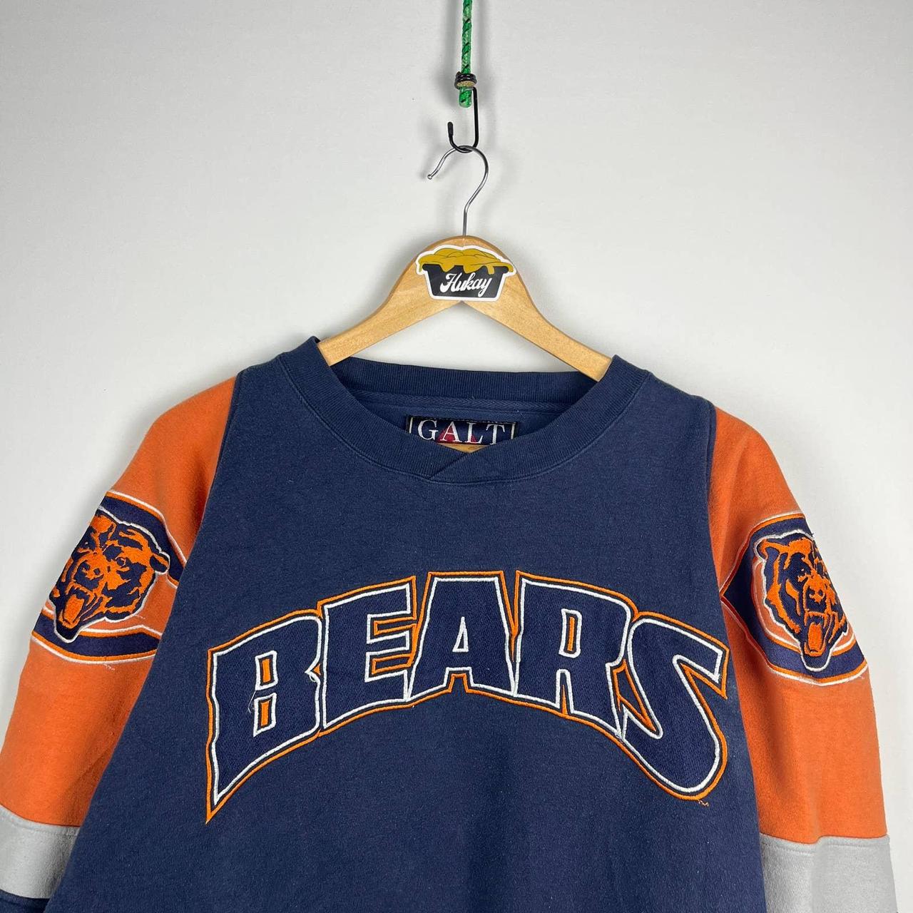 Vintage 90s 1996 Chicago Bears Hoodie Size L. The - Depop