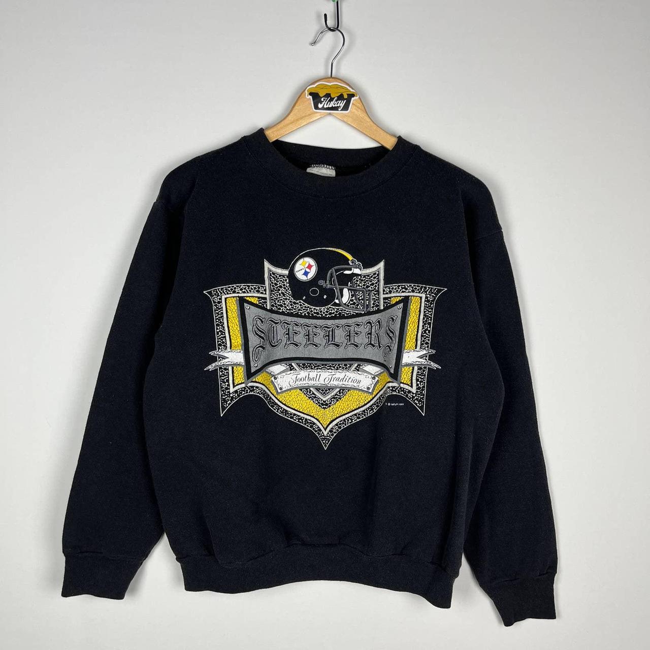 Vintage Pittsburgh Steelers Crewneck. Good - Depop