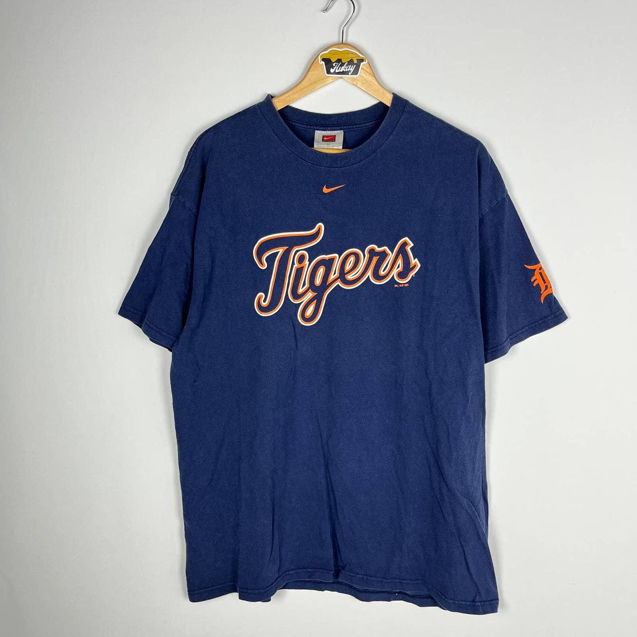 Vintage Nike Detroit Tigers tee - size XL - Depop