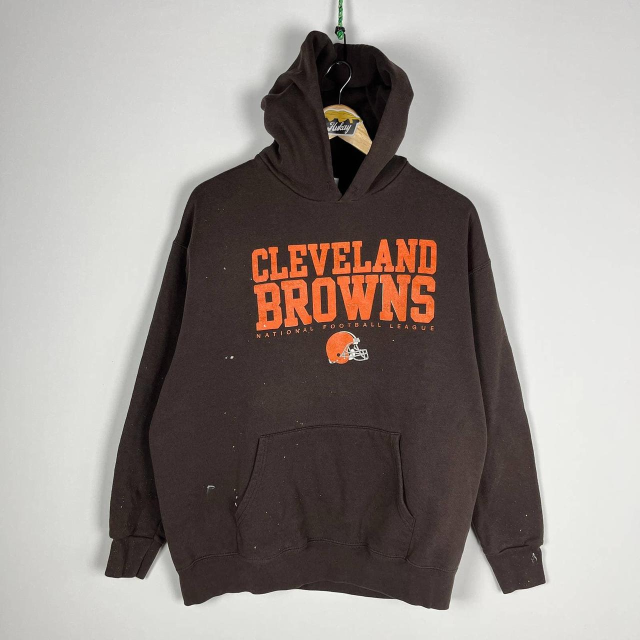 NFL Men's Hoodie - Brown - L