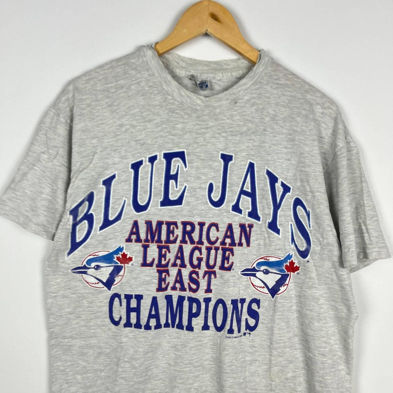 Vintage Blue Jays 1992 1993 Championship Shirt Mens - Depop