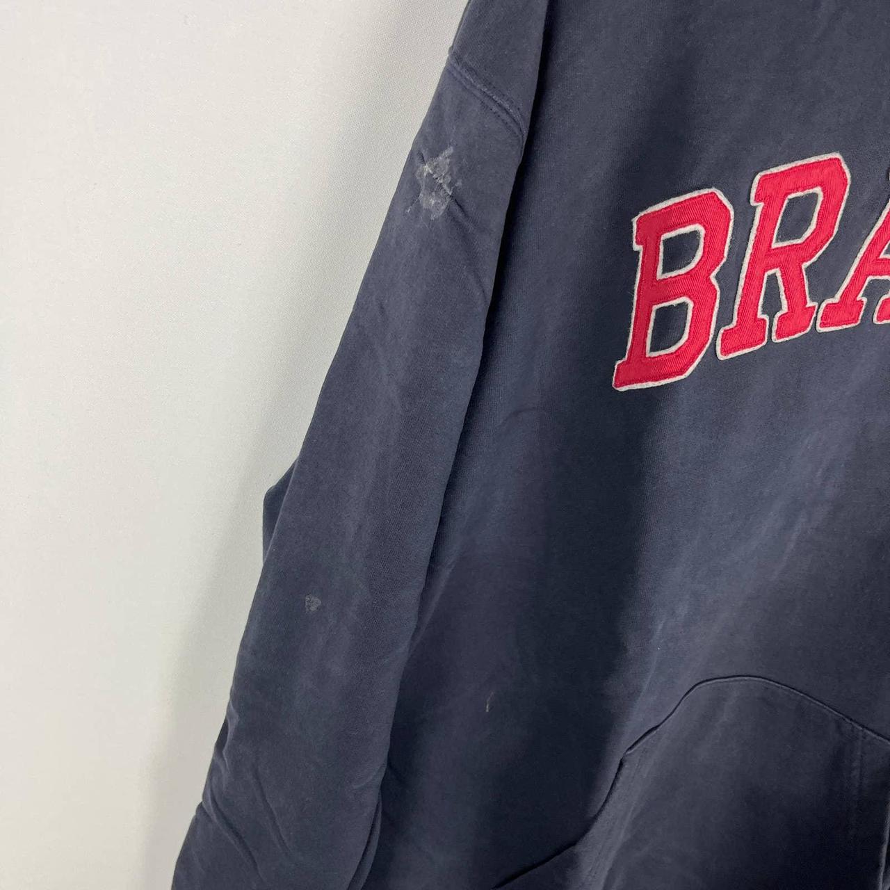 Vintage Atlanta Braves Hoodie Large PLEASE READ: - Depop