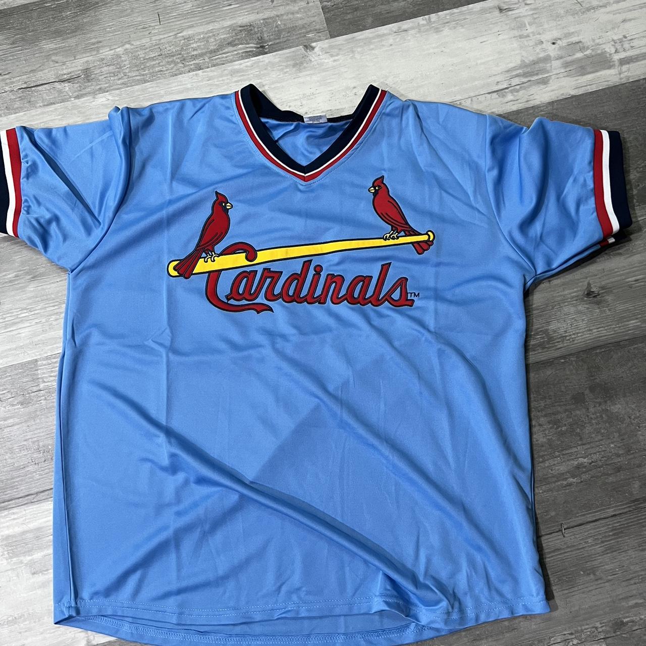 St.Louis Cardinals vintage baby blue jersey\shirt