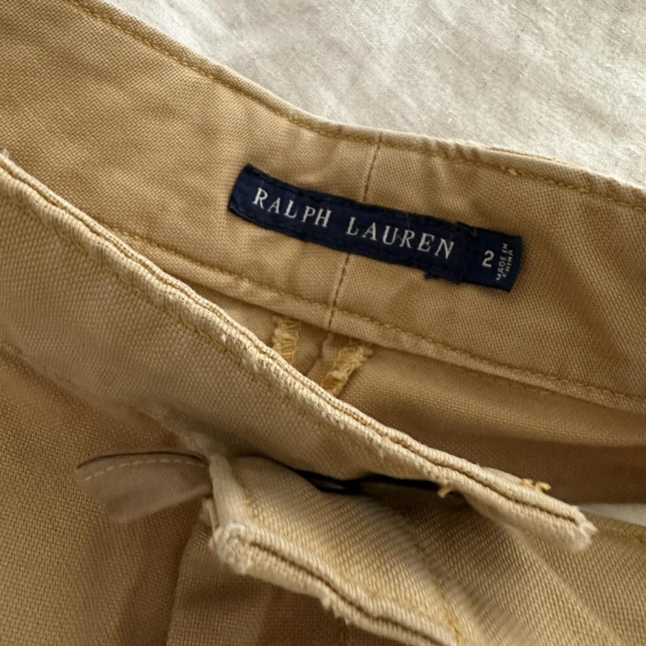 Ralph Lauren mustard shorts. Very well made.... - Depop