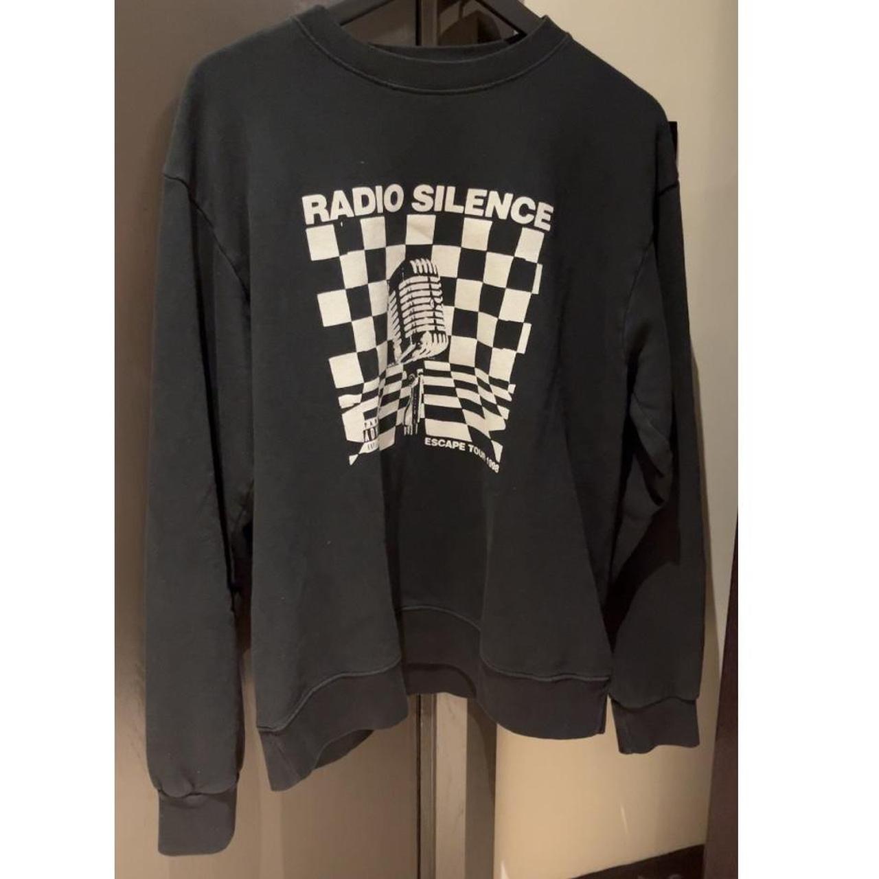 Brandy Melville radio silence brandy hoodie Black - $44 (20% Off Retail) -  From J