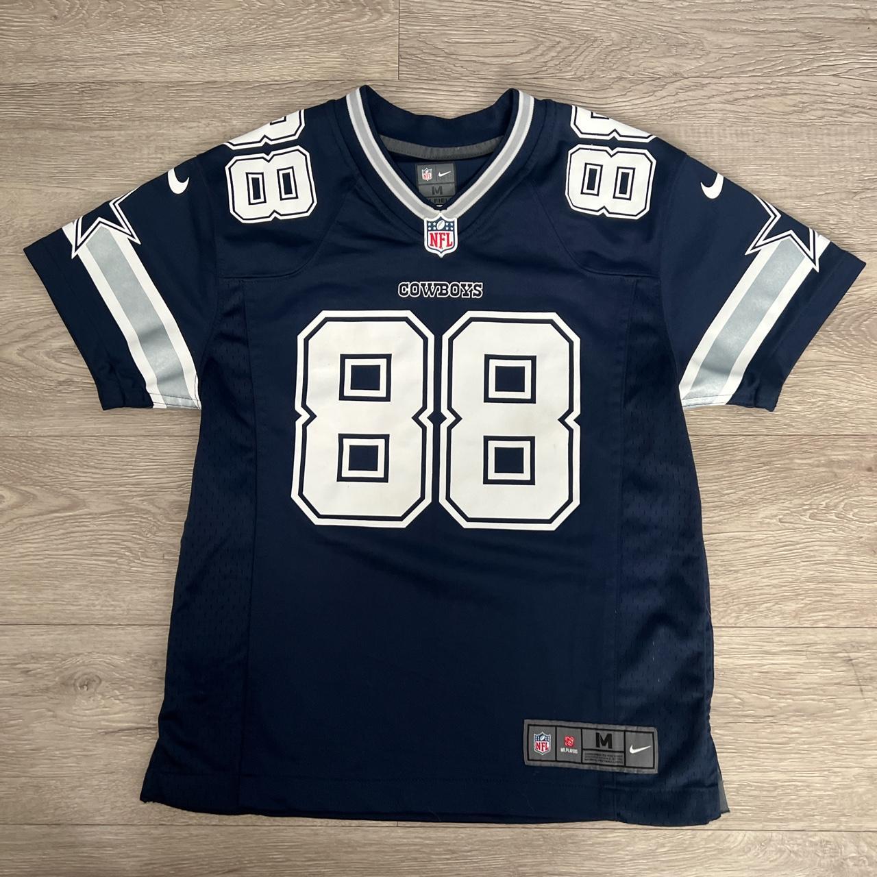 NFL Navy and White T-shirt | Depop