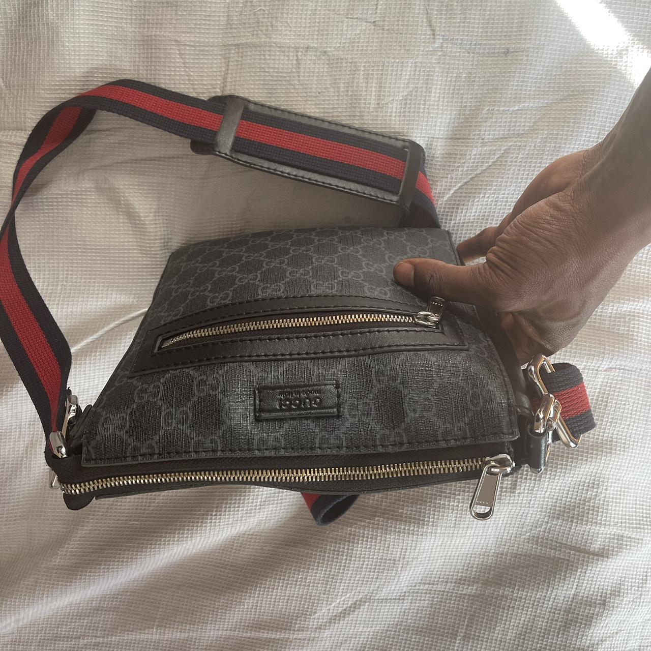 GG BLACK SMALL MESSENGER BAG few blemishes but... - Depop