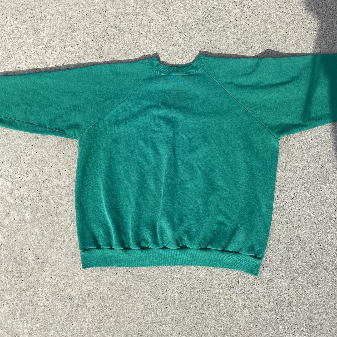 Hanes Women's Green Jumper | Depop