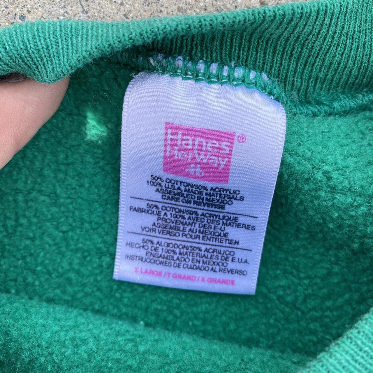 Hanes Women's Green Jumper | Depop