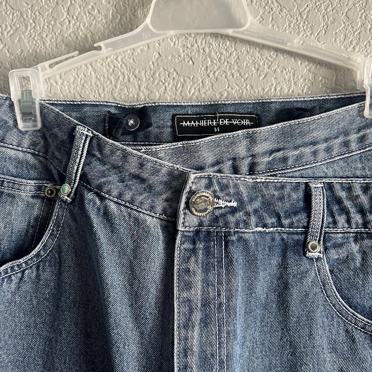 Manière De Voir Denim Set Top size US 16 Jean... - Depop