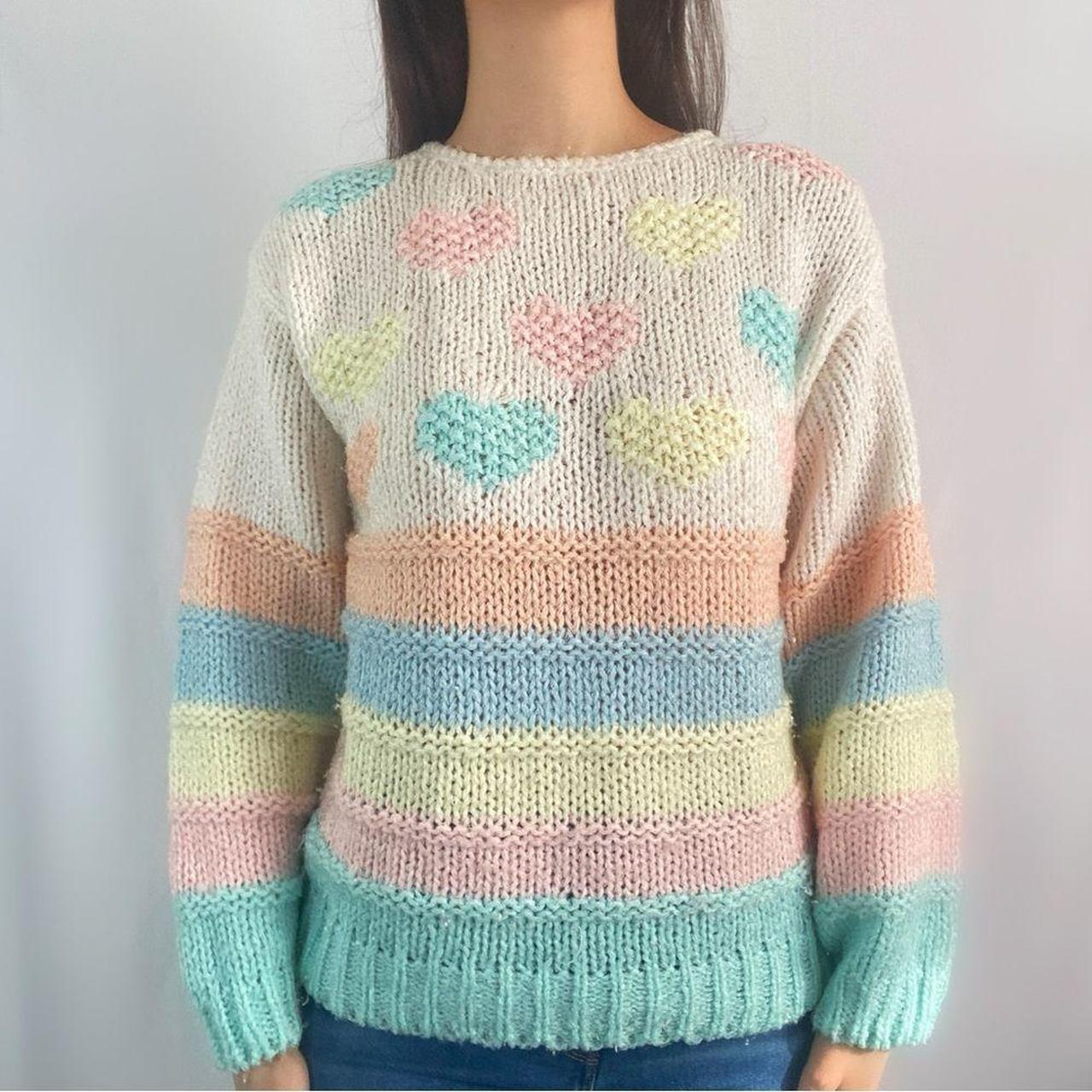 Vintage on sale pastel sweater