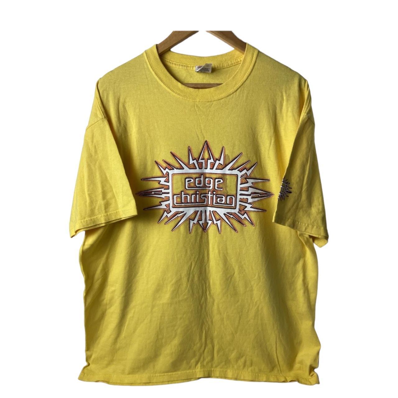 Mens Yellow Tops & T-Shirts.