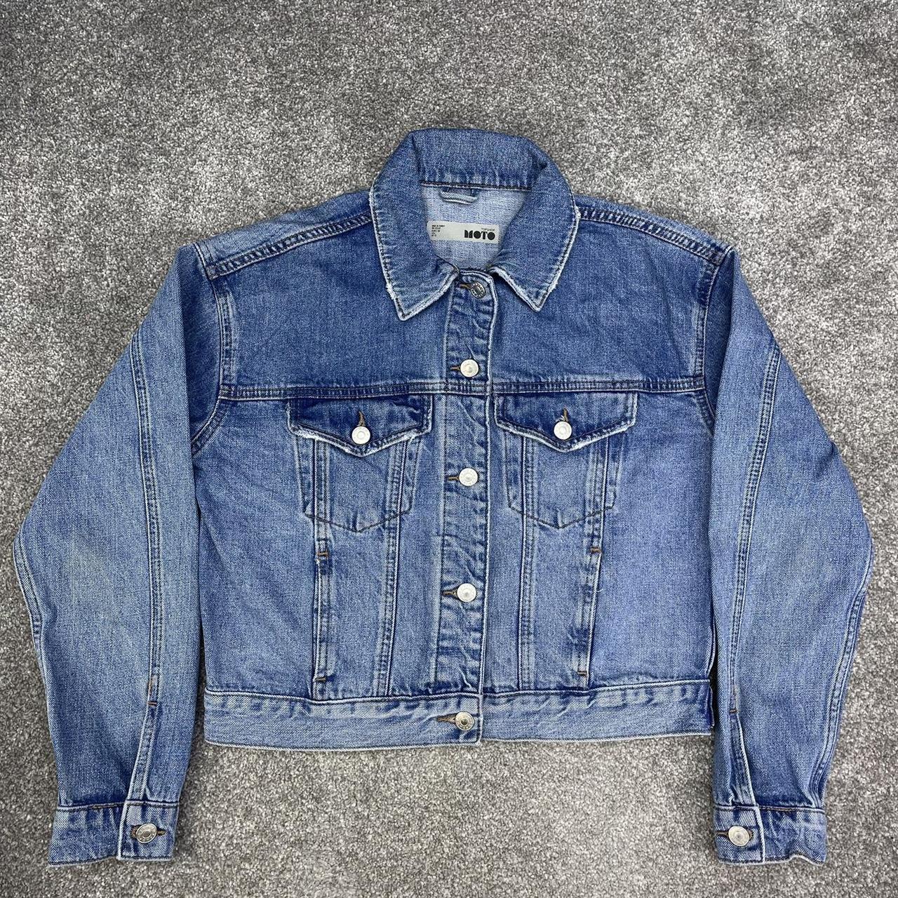 Topshop Women's Blue Jacket | Depop