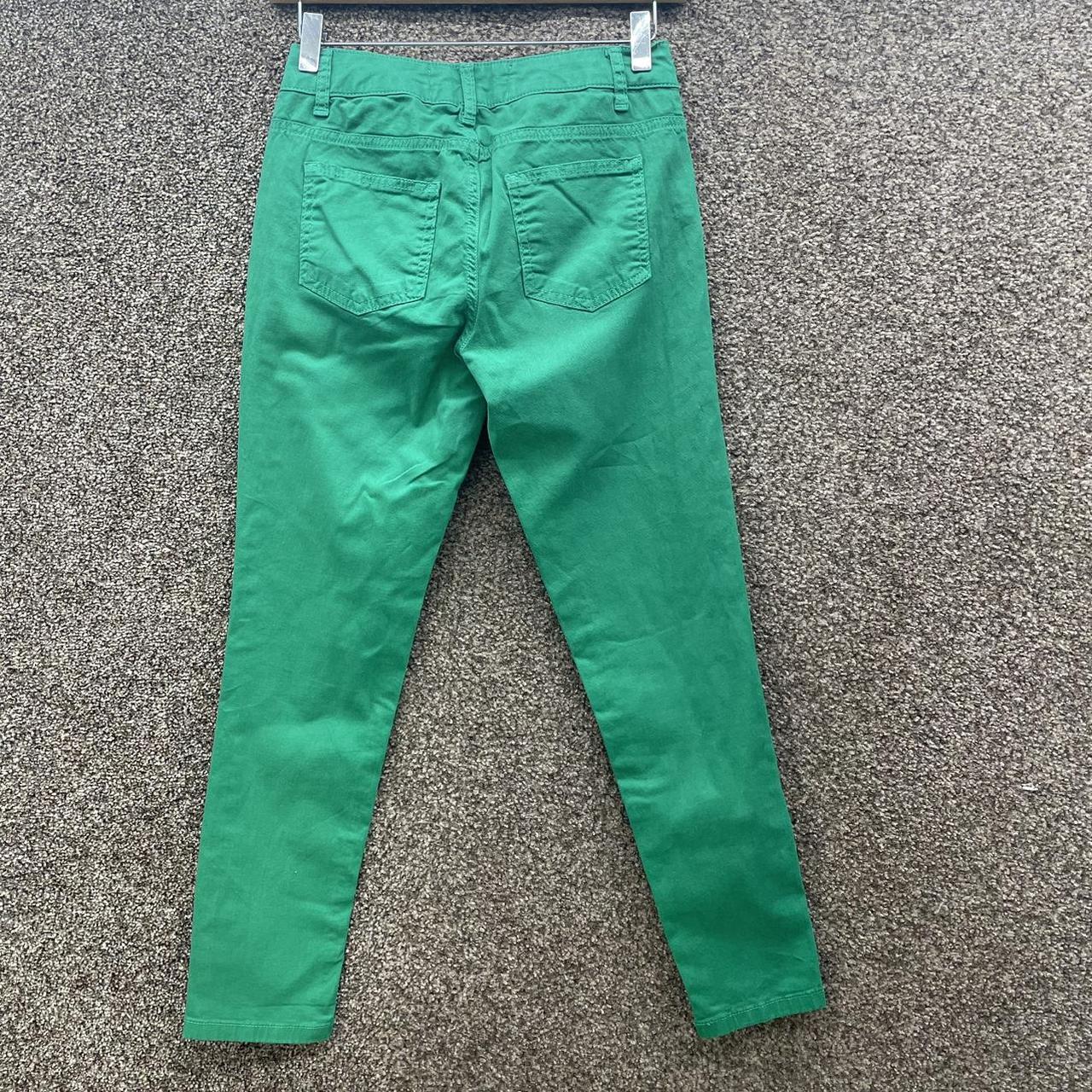 Unbranded Women's Green Jeans Depop