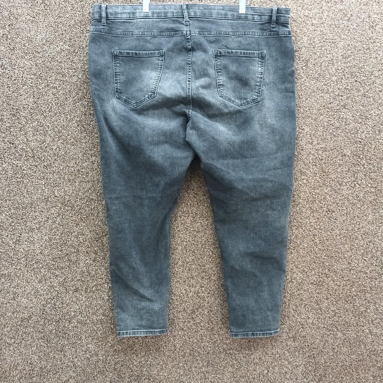 Women's Grey Jeans Depop