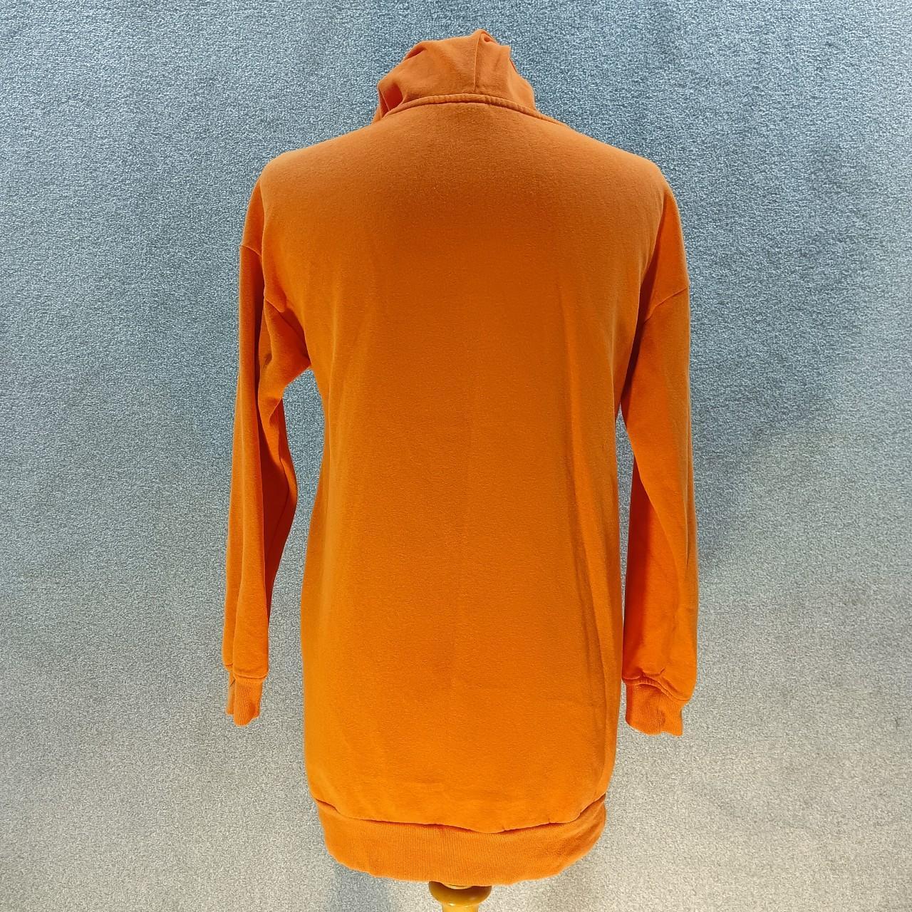 H&M Women's Orange Hoodie Depop