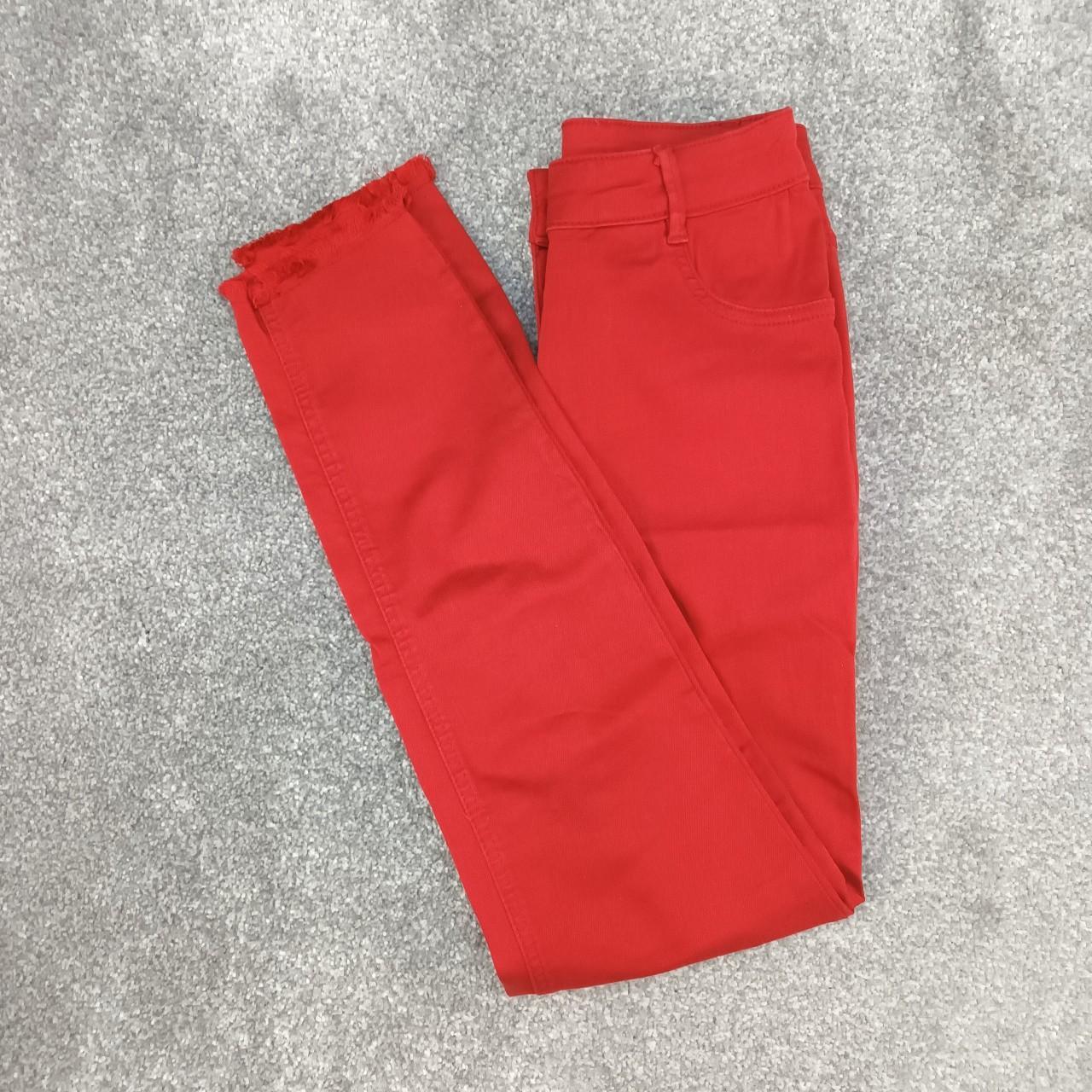 Matalan Women's Red Jeans Depop