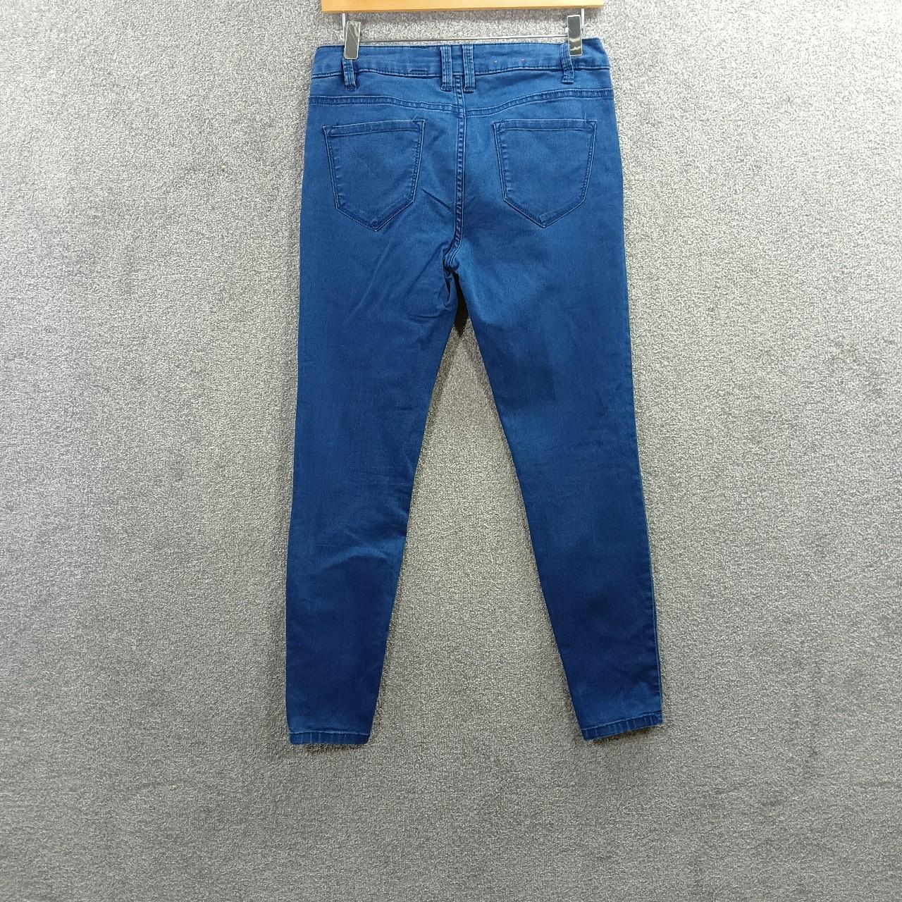 New Look Women's Navy Jeans Depop