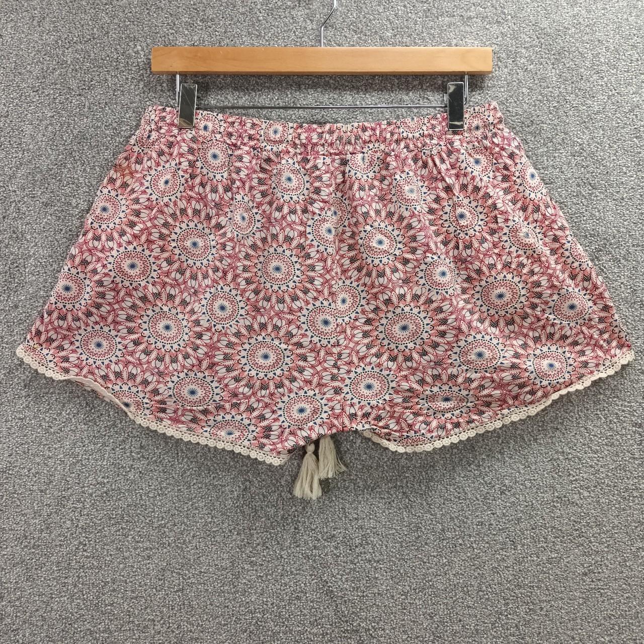 Primark Women's Pink and White Shorts | Depop