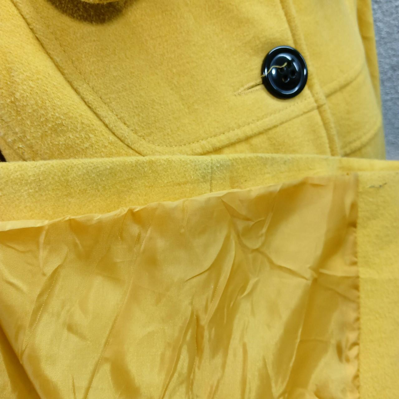 F&f mustard clearance coat